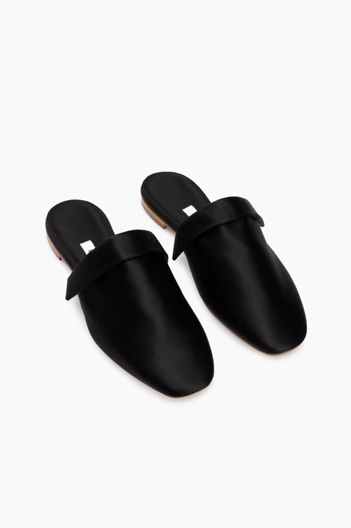 Sleeper Manon Mules with Detachable Feathers in Black