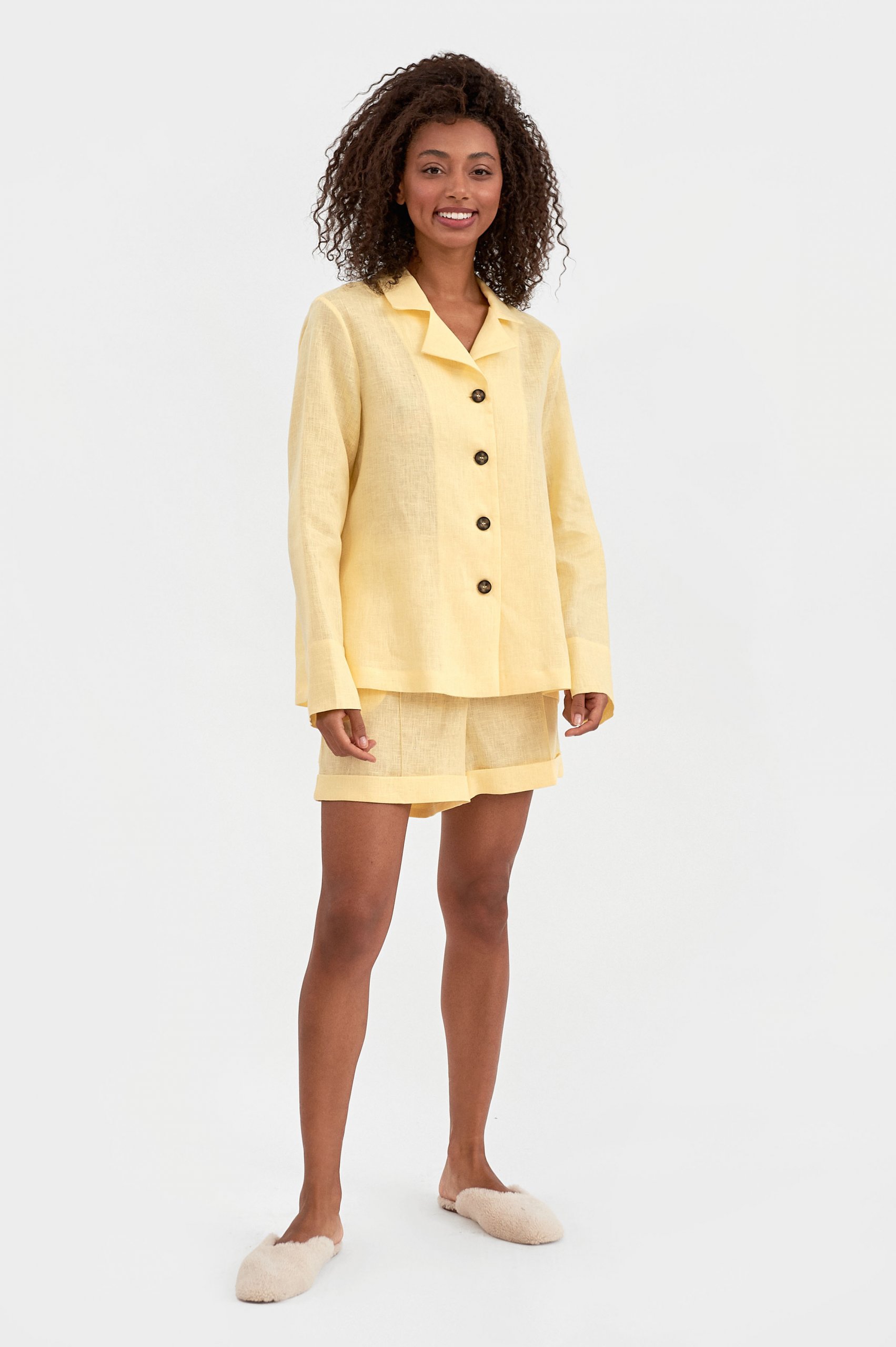 Sleeper Lemon Pajamas Set with Shorts