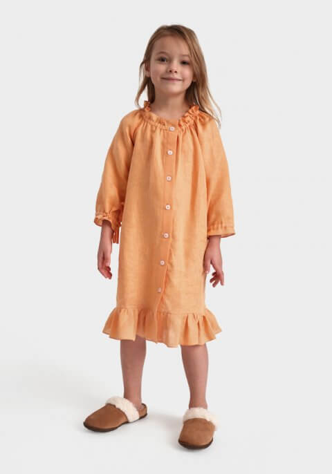 Коралове Дитяче плаття-сорочка