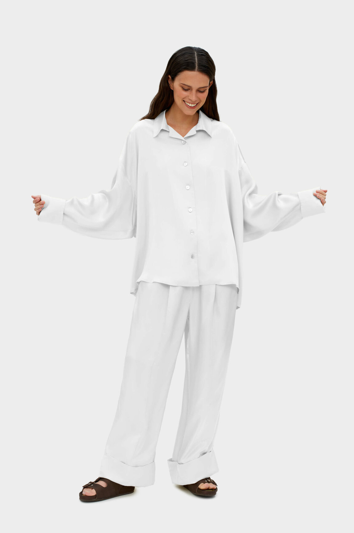 Women's White Pajama Sets