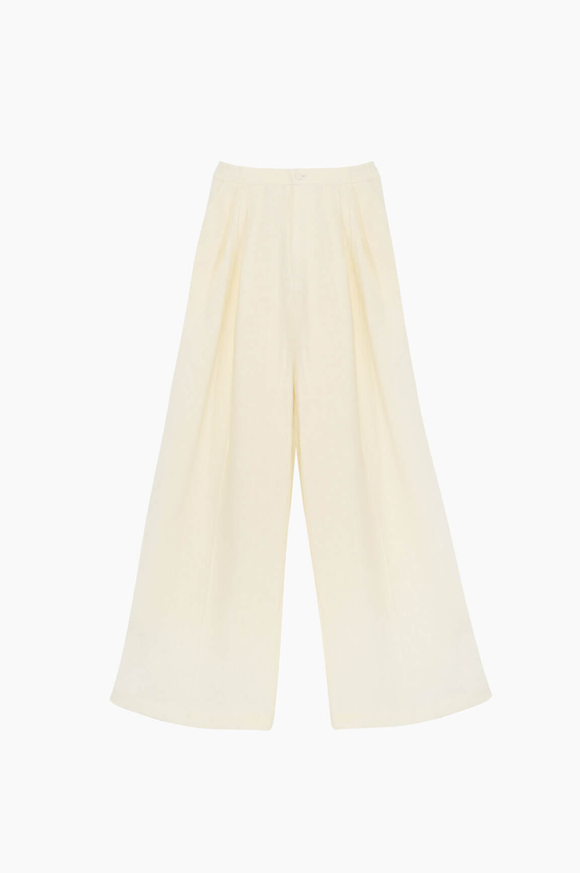Dynasty off white linen pants | Women's trousers by Sleeper