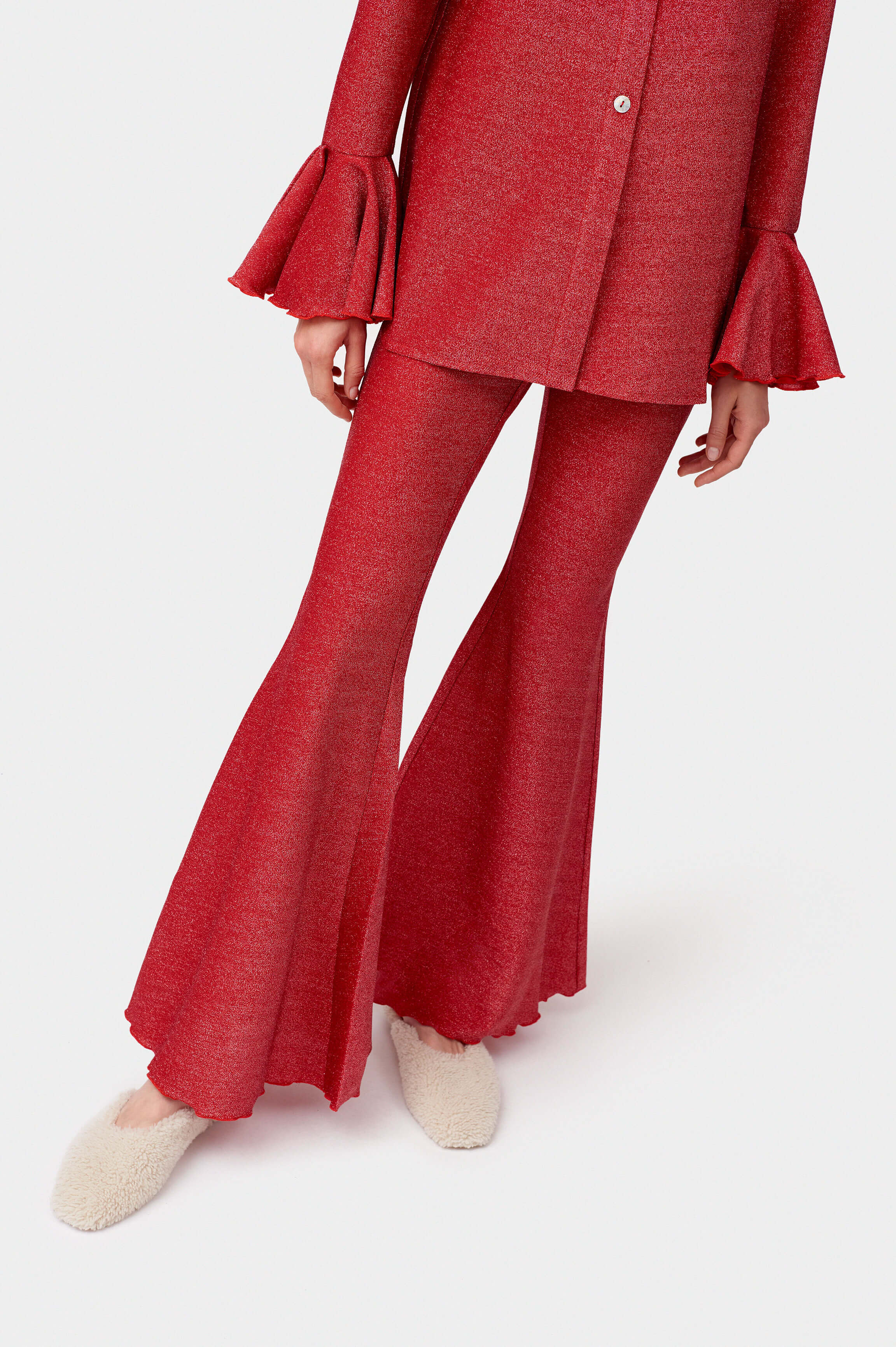 Suit Lounge Lurex Two piece With Pants For Women suit-lounge-lurex-two-piece-with-pants-for-women