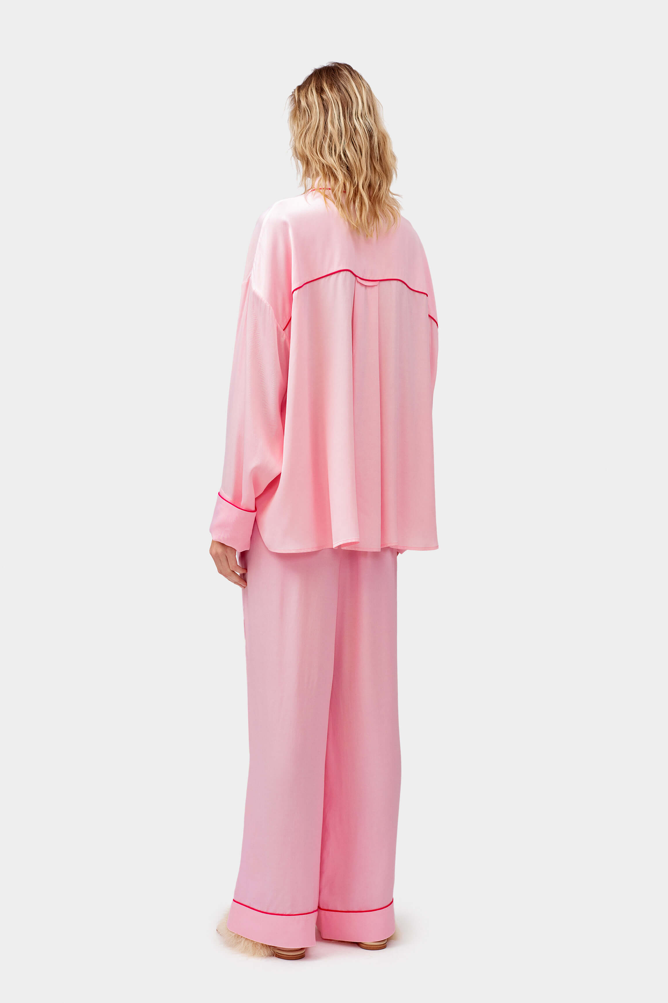 Pastelle Oversized Pants in Pink | Sleeper